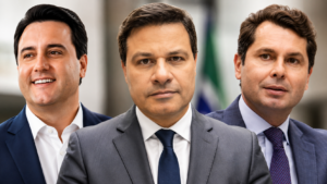 Ratinho Jr, Sandro Alex e Alexandre Curi